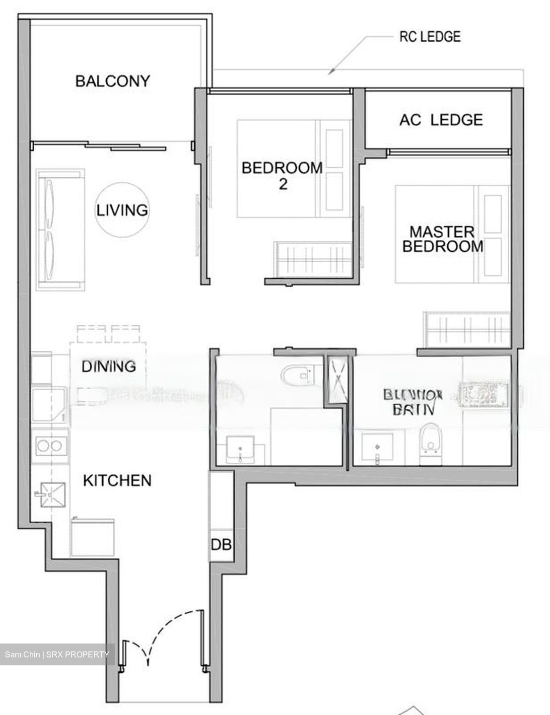 Kingsford Waterbay (D19), Apartment #498112021